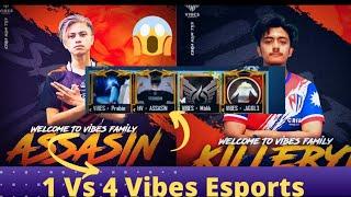 HV ASSASIN & PN KILLERYT JOIN VIBES ESPORTS  -HV ASSASIN