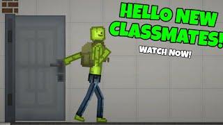 POOPY -  MEET THE NEW CLASSMATES | MELON PLAYGROUND