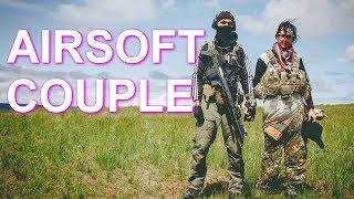 AIRSOFT COUPLE GAMEPLAY | Jet DesertFox & Unicorn Leah