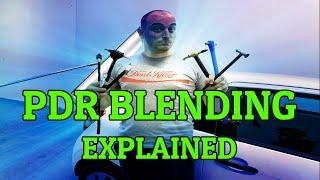 PDR Blending: Dent repair with blending hammer explained (Tutorial)