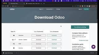 Create virtual environment for odoo development