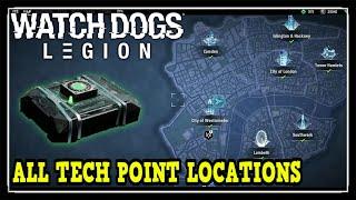 Watch Dogs Legion All Tech Point Locations (130 Tech Point Locations)