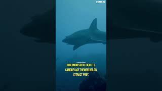 Secrets of Sharks: Astonishing Lifespans, Bio-luminescence, and Lightning Speed! #shorts