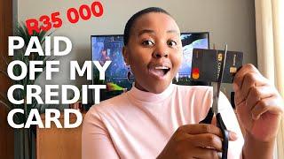 Paying off my Credit Card Debt | My Journey to Reducing my Debts | South African YouTuber