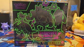 Pokémon Shrouded Fable Pokémon Center Exclusive Elite Trainer Box Opening!