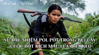 NỮ ĐẶC NHIỆM POLPOT NGỦ QUÊN TRONG BỤI CÂY VÀ CÁI GIÁ PHẢI TRẢ Ở TÀ KEO