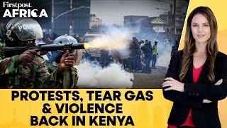 Kenya: Police Fire Tear Gas, Detain Dozens In Anti-Abduction Protest Against Ruto | Firstpost Africa