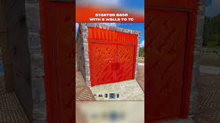 STARTER for BASE with 5 WALLS to TC - rust base design