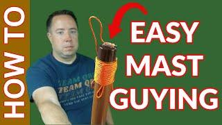 How To Self Support Any Ham Radio Mast