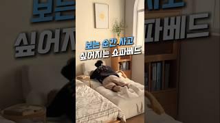 좁은 방에 필수 #공간활용 #인테리어 #집꾸미기 #소파베드