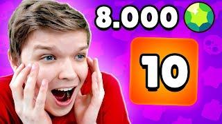  ЗАДОНАТИЛ 40.000 РУБЛЕЙ (8000 гемов) И ВЕРНУЛСЯ В BRAWL STARS