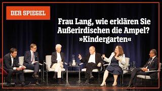 Gregor Gysi & Michel Friedman im Spitzengespräch: »Das Theater ist schlecht. Neuwahl!« | DER SPIEGEL