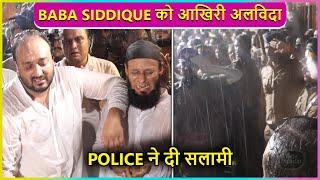 Zeeshan Siddique Heart Melting Visuals, Mumbai Police Pays Tribute To Baba Siddique