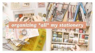 How I Organize My Stationery Collection