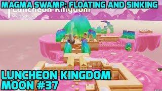 Super Mario Odyssey - Luncheon Kingdom Moon #37 - Magma Swamp: Floating and Sinking