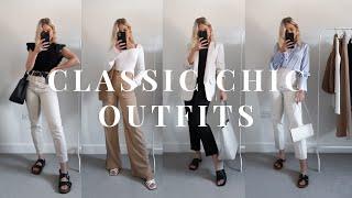 CLASSIC AND CHIC OUTFIT IDEAS! Ft. Ana Luisa AD