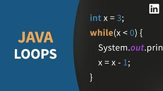 Java Tutorial - LOOPS: while, do-while, and for