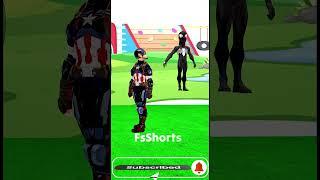 Black Suit Spidey's Chaotic Loop! ️#shorts #spiderman