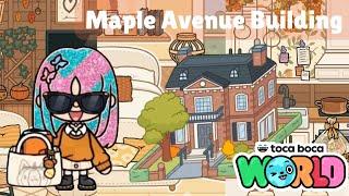 Maple Avenue Building ️ Full Design ️ Toca Boca World