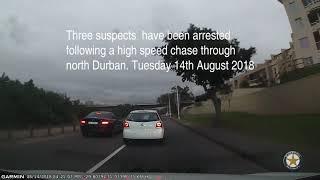 Dangerous High Speed chase in Durban South Africa // south african police // marshall security