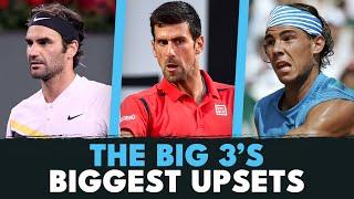 The Big 3's BIGGEST Upsets  | Federer, Nadal & Djokovic's Most Surprising Losses On The ATP Tour