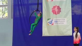 Amelia Kurnyta - Aerial Hoop - International Air Athletics Cup Poland (20.10.2019 Warszawa)