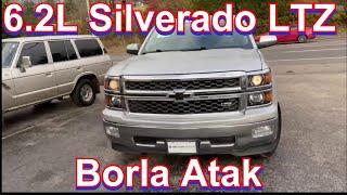 2015 Chevy Silverado LTZ 6.2L DUAL EXHAUST w/ Long Tube Headers & Borla Atak Muffler!!