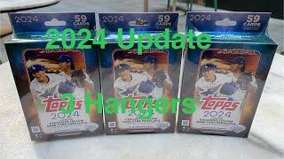 2024 Topps Update -3 hanger box rip. Hangers might be loaded. Top RC gold /2024. 