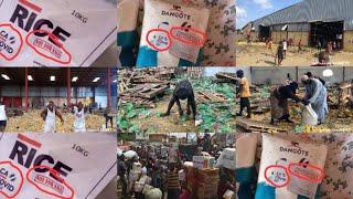 Lagosians Discovered A Warehouse Full Of CACOVID-19 Pallaitives