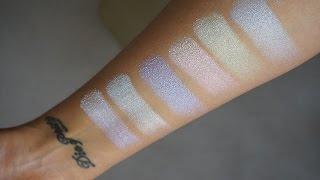 ANASTASIA BEVERLY HILLS MOONCHILD AND SWEETS GLOW KIT SWATCHES