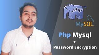 Php Mysql Database + Storing Encrypted password