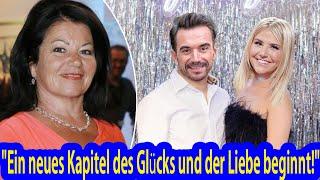 Die Mutter von Florian Silbereisen informierte Beatrice Egli freudig über ihren Sohn.