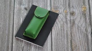 Making a Leather Pencil Case / With Band