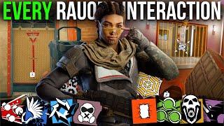 EVERY Rauora Gadget interaction in Y10S1 of Rainbow Six Siege!