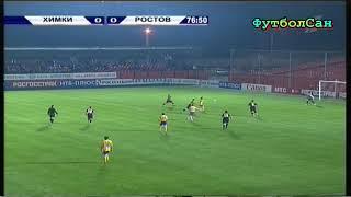 Химки – Ростов 1-0. Чемпионат России 2007