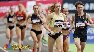 Nikki Hiltz completes WEEKEND SWEEP at USATF Indoor Championships with 1500m win | NBC Sports