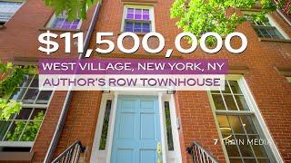 $11,500,000 | Elegant West Village Townhouse Tour