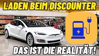 E-Auto Laden beim Discounter: Günstig aber unzumutbar?