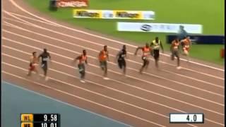 100M Men Tyson Gay  9.69