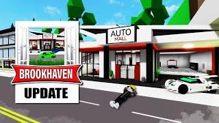 BROOKHAVEN NEW UPDATE & GLITCH (New Grocery, Auto Mall & More) - Roblox