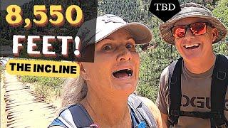 The Incline in Manitou Springs Colorado is a death CLIMB, not a HIKE!!  And did you see SMOKE?