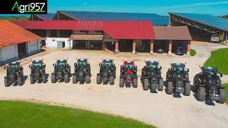 9x NEW VALTRA TRACTORS DELIVERY TO AN ITALIAN FARM  | CONSEGNA DI 9 TRATTORI VALTRA, S, T & N