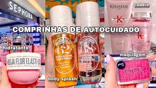 VLOG COMPRINHAS DE AUTOCUIDADO NA SEPHORA  Body Splash, maquiagem, skincare, cabelo