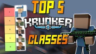 THE TOP 5 *BEST* KRUNKER CLASSES! [Krunker.io]