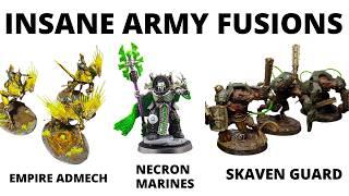 Crazy 40K Army Fusions - Rat-Guard, Necron Marines and More!