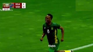 Patrick Maswanganyi Goal - Bafana Bafana vs South Sudan (3-0), All Goals Results/Afcon Qualifiers.