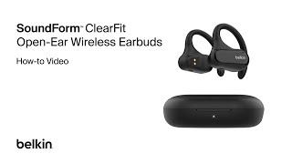 How To Use Belkin SoundForm ClearFit Open-Ear Wireless Earbuds