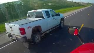 Central Valley AG Agriculture Nebraska Reckless Passing Head On With Tractor Trailer Semi Coming