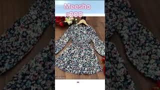frock from *Meesho*️review rs 200 only #shorts #youtube