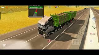 World Truck Driving Simulator l new job start l part1 ll Game play video l double container driving